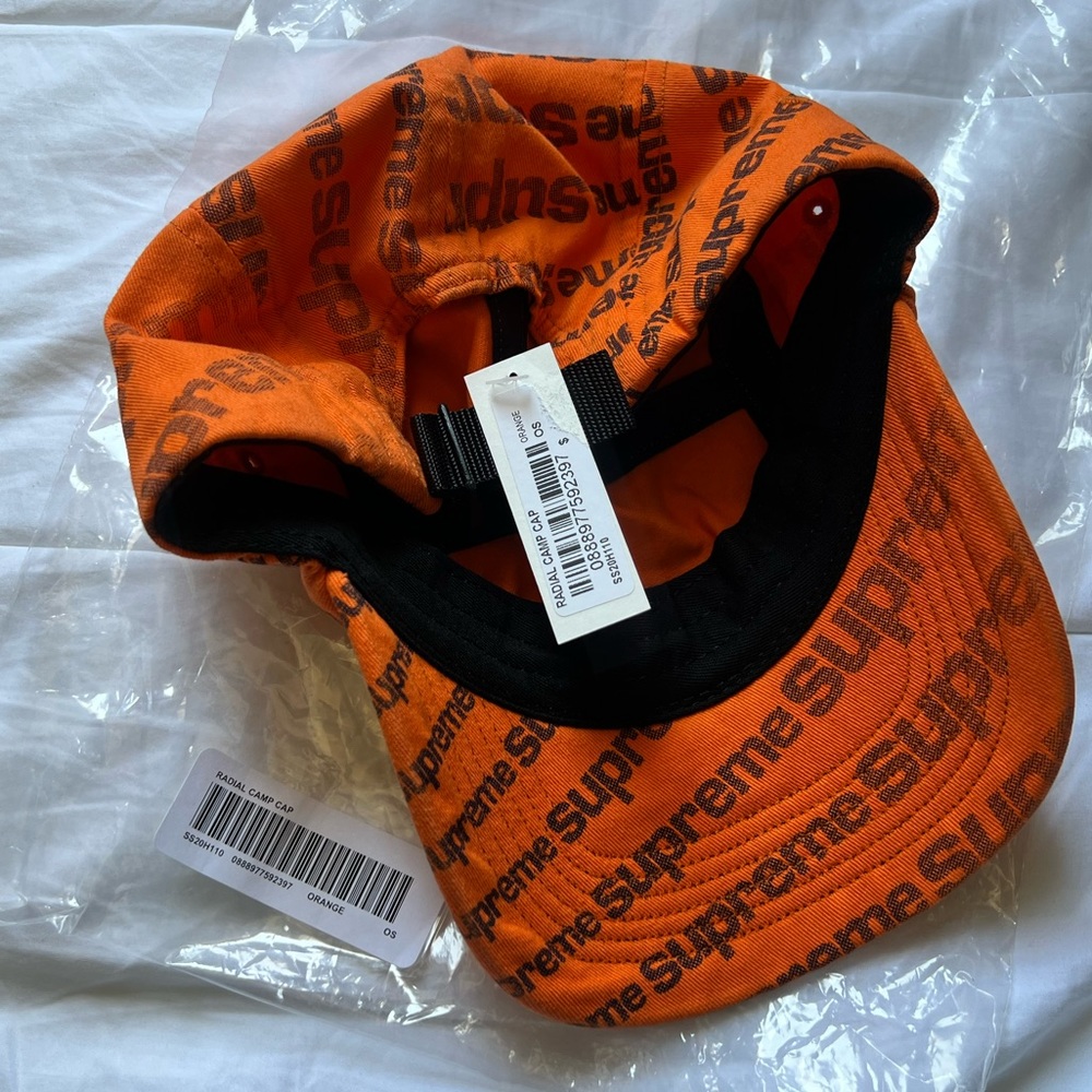 NWT Supreme Radial Panel Hat Cap - Picture 7 of 7